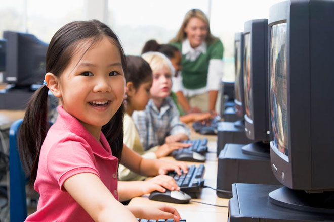 kids and computers